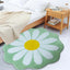 Alfombra floral copetuda 39.4" dormitorio sala niños