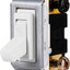Interruptor palanca unipolar 15A para ventilador y luz pared