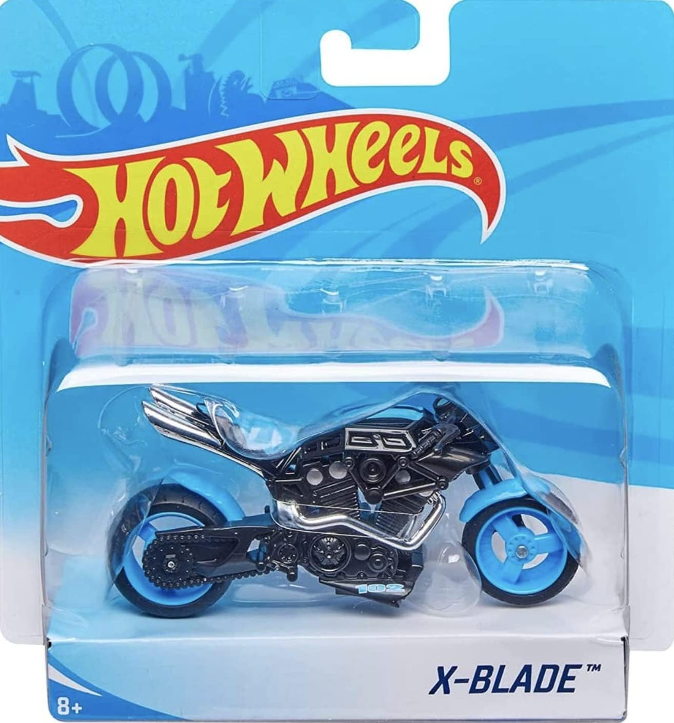 Set 6 motos Hot Wheels X-Blade Fat Ride