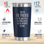 Vaso café acero inox 20oz regalo maestro enfermera profesor