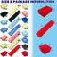 21 Cajas Regalo Joyería con Tapas 7.9x1.6" 1.57x1.57"
