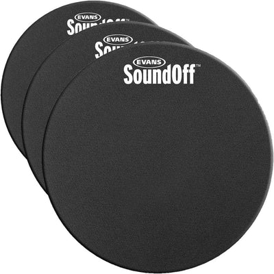 Almohadillas silenciadoras para batería acústica set Toms