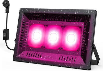 Luz LED cultivo 450W impermeable espectro completo