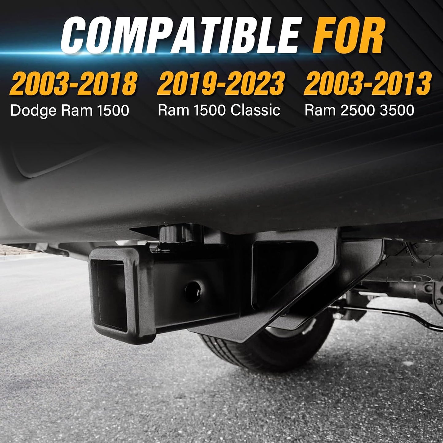Enganche remolque clase 3 Dodge Ram 1500 03-23