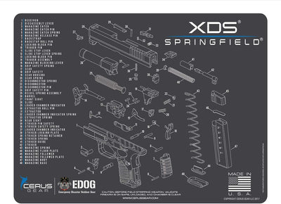 Alfombrilla limpieza comp Springfield XDs 0.118"