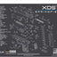 Alfombrilla limpieza comp Springfield XDs 0.118"
