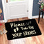 Tapete bienvenida antiderrap 30x17" hogar puerta