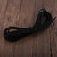 Cordones elásticos 32.8ft para campamento kayak silla negro