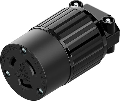 Conector Nema L5-20R 20A 125V enchufe hembra grado industrial