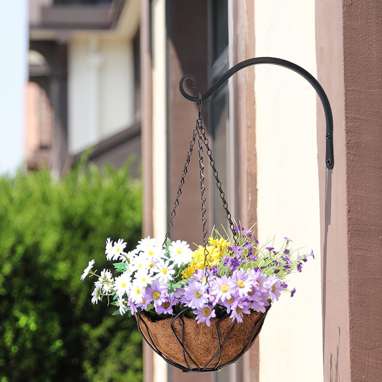 Soporte plantas colgantes pared ganchos decorativos 2unid