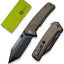 Navaja bolsillo EDC cuchillo plegable 3.98pulg mango micarta