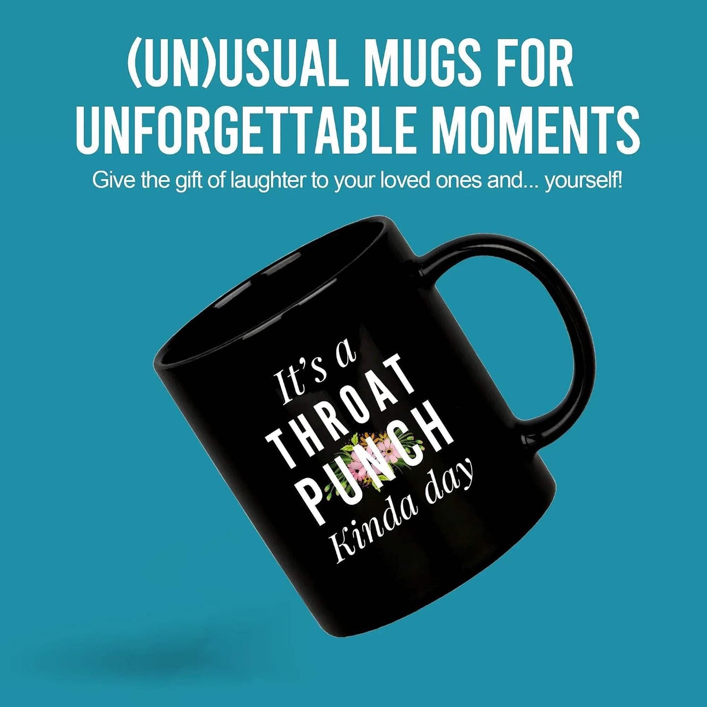 Taza cerámica con texto inspirador para mujer y hombre