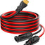 Cable carga solar XT60 10AWG adaptador 3.2pies