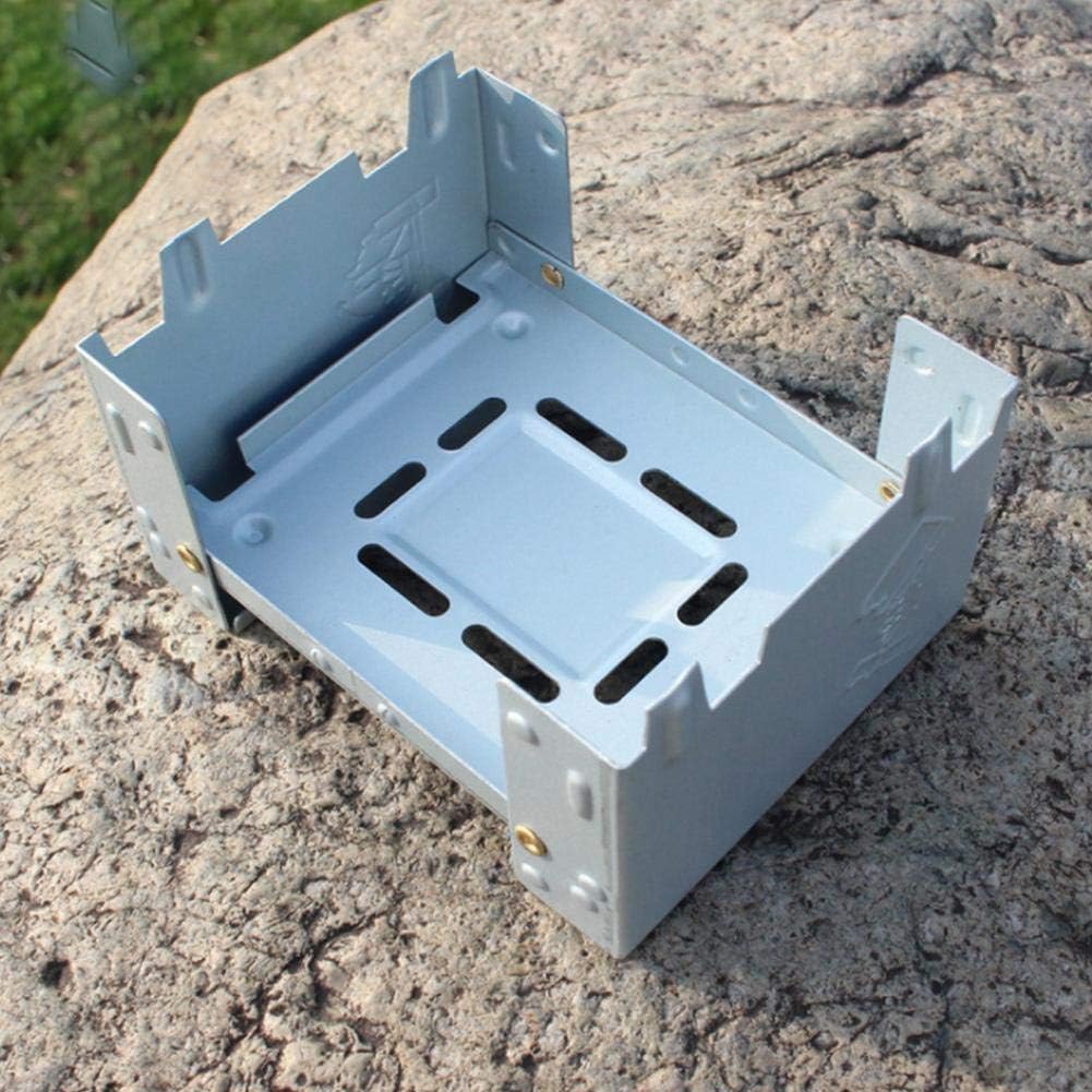Estufa alcohol sólido plegable para cocinar al aire libre