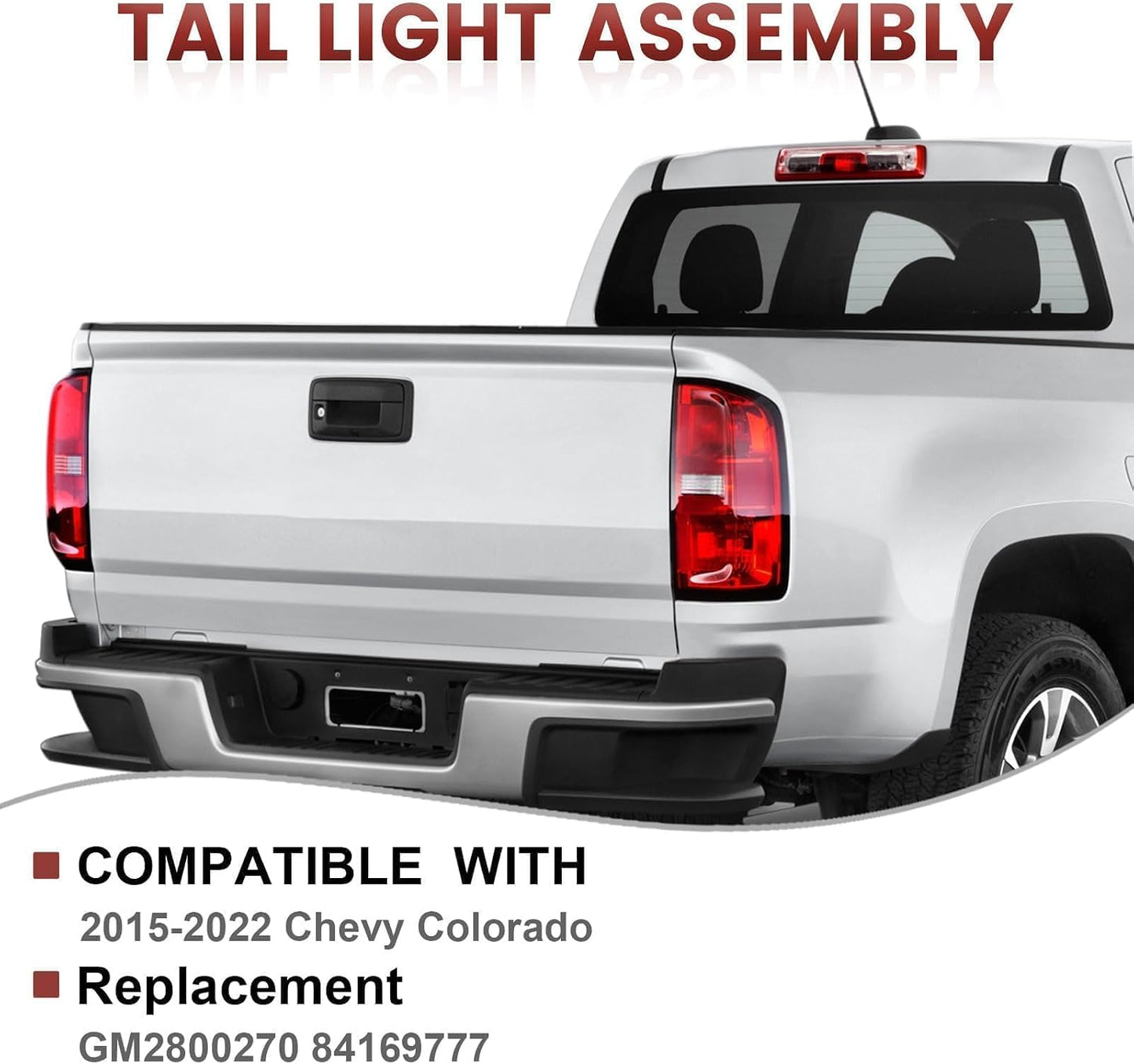 Luz trasera derecha Chevy Colorado 15-22