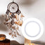 Aros macramé plástico blanco 3" pack 50