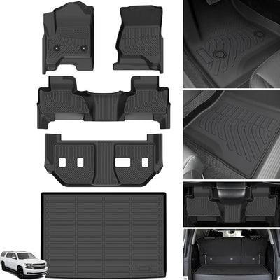 Alfombrillas Chevy Suburban 2015-2020 GMC Yukon XL TPE