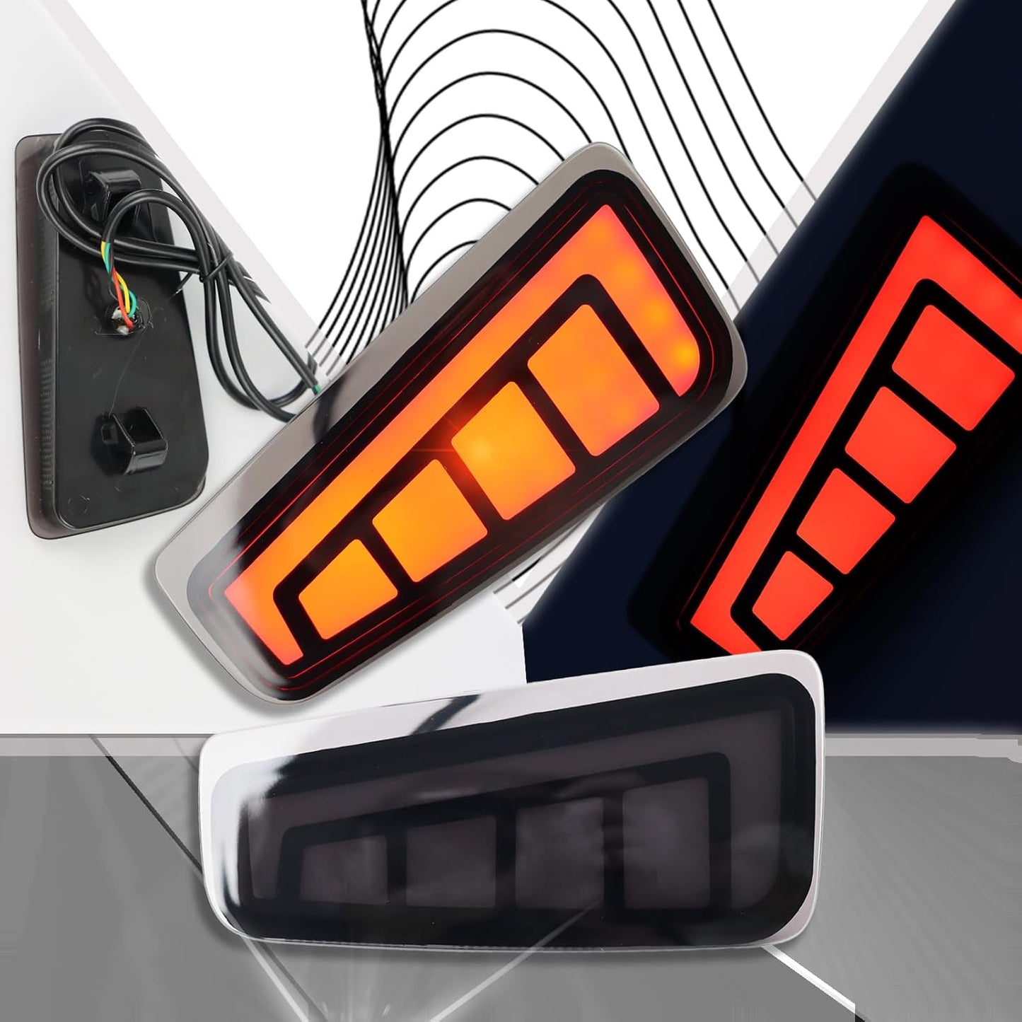 Reflectores LED traseros comp Subaru Outback 15-20