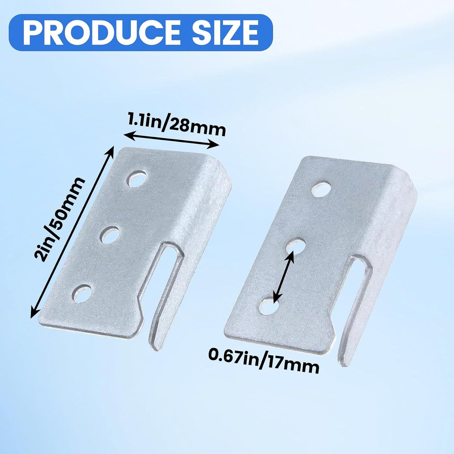 Set 16 adaptadores esquina remolque madera 2x1.1"