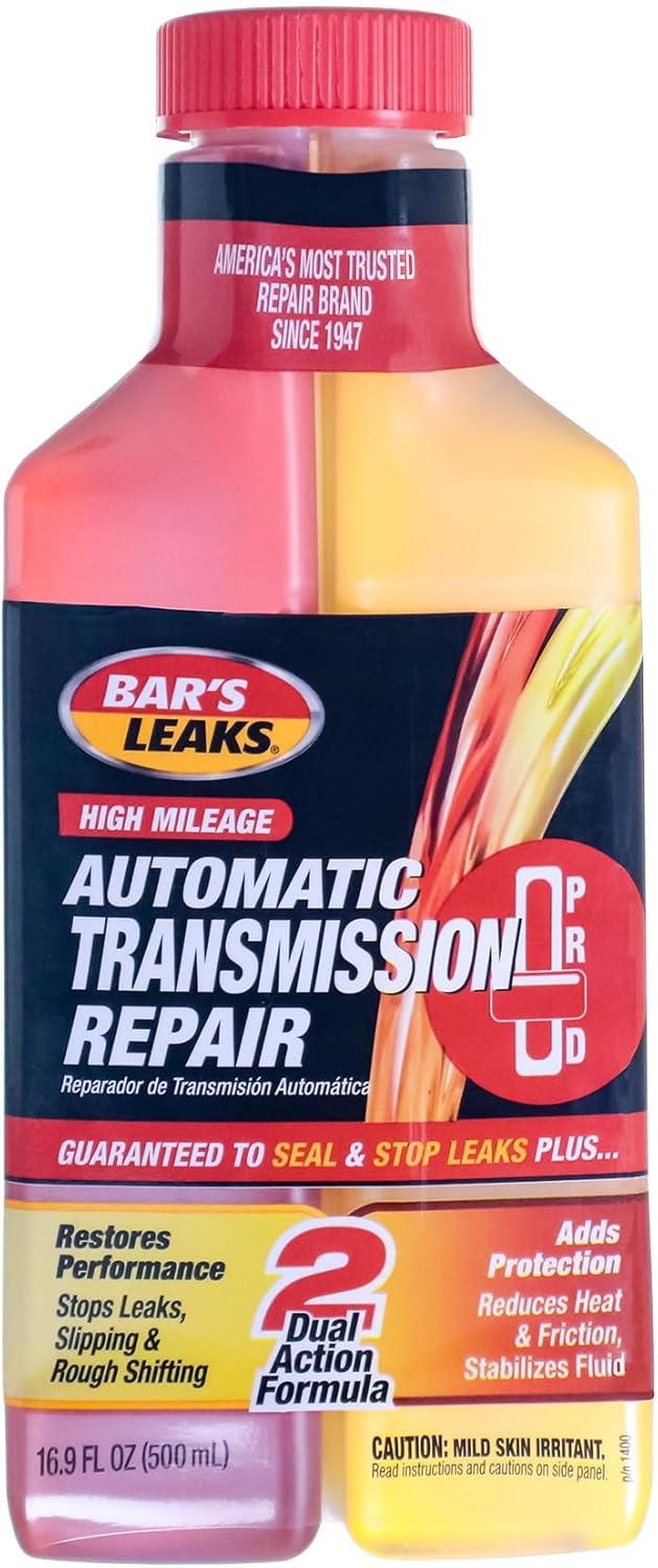 Reparador transmisión alto kilometraje 16.9oz