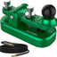 Llave Morse CW Ham con cuerpo aluminio verde