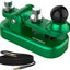 Llave Morse CW Ham con cuerpo aluminio verde