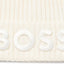 Gorro tejido con logo tonal mujer