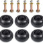 Kit 6 ruedas cortacésped comp Exmark Toro Bad Boy 5/8pulg