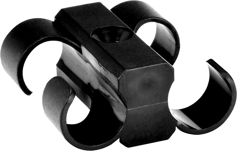 Abrazadera cable doble gestión cables pack 4