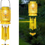 Campanillas solares de viento para exteriores IP65 impermeable