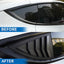 Rejilla ventana Tesla Model Y 20-26 Juniper negro mate