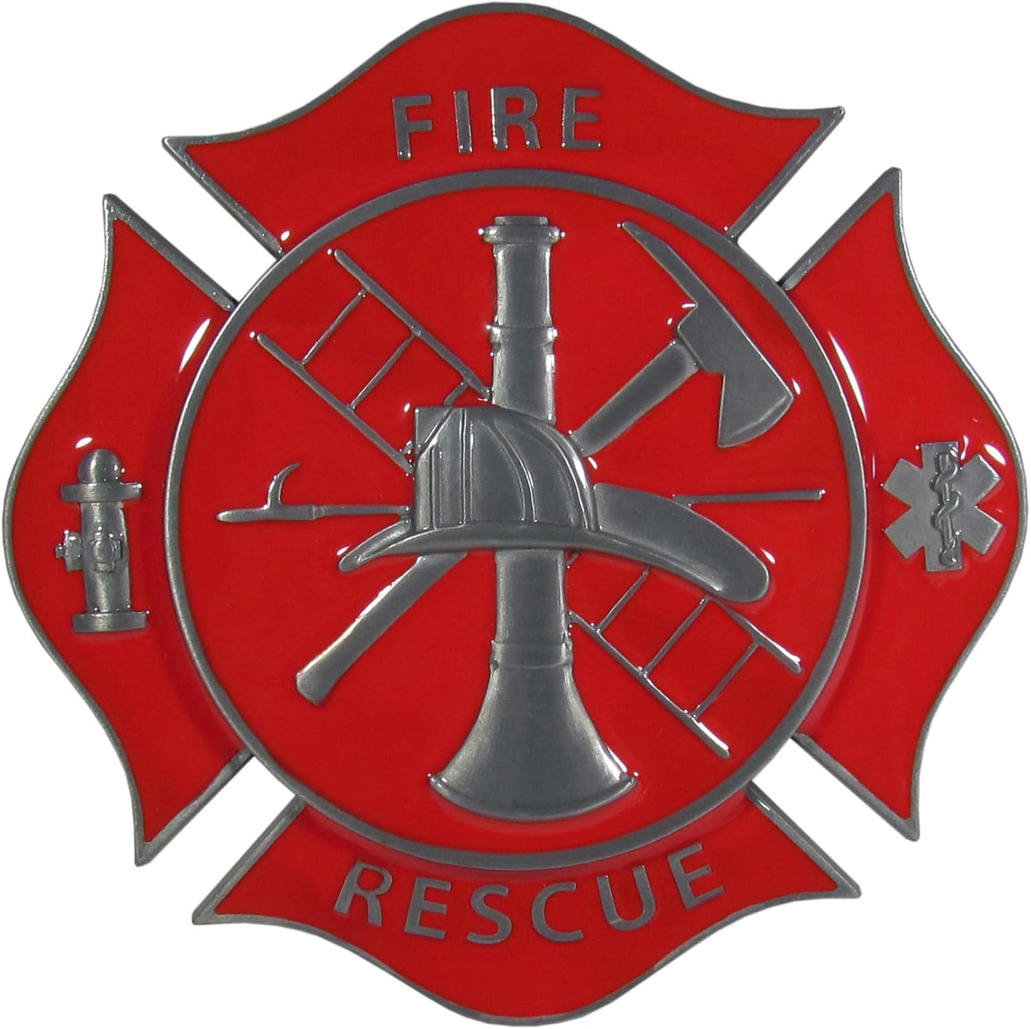 Cubierta enganche cruz bomberos