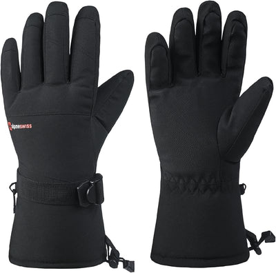 Guantes esquí impermeables hombre invierno con Thinsulate 3M