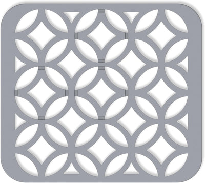 Alfombrillas pequeñas de silicona 12 x 11 pulgadas patrón Feng Shui protector de fregadero
