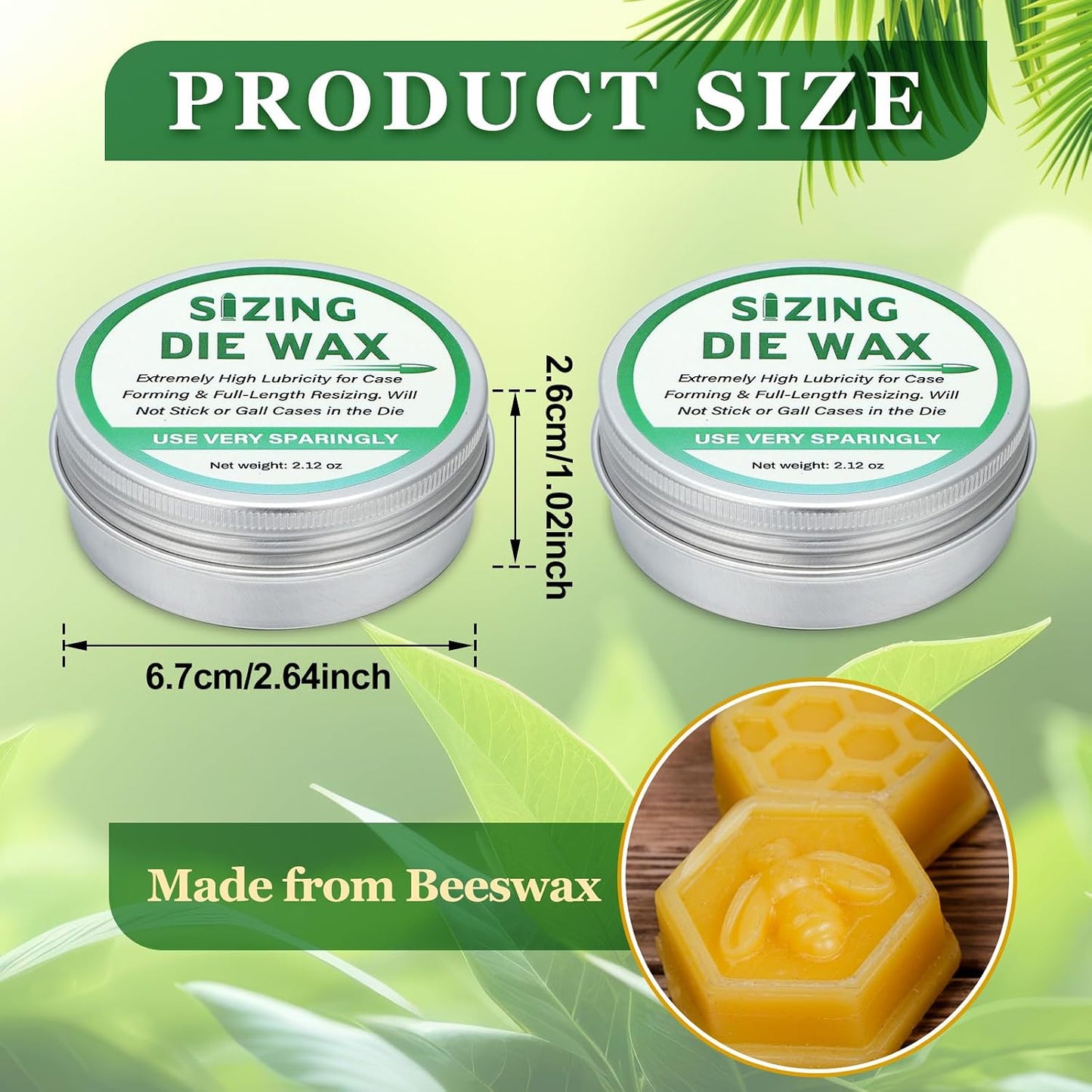Pack 2 Cera Lubricante para Matrices 2oz Facilidad Aplicación