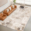 Alfombra bohemia beige 6x9ft antiderrap sala dormitorio