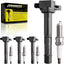 Set 4 bobinas encendido comp Honda Accord Civic
