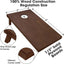 Set 2x4 ft Tablas Cornhole Madera Vino Incluye Bolsas