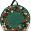 Bolsa almacenamiento corona Navidad 36" resistente asas