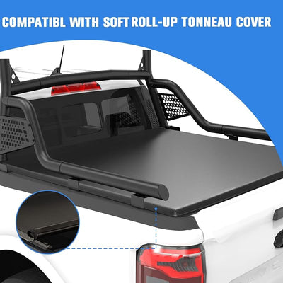 Barra enrollable cama larga Ford Maverick 22-26 sin taladro