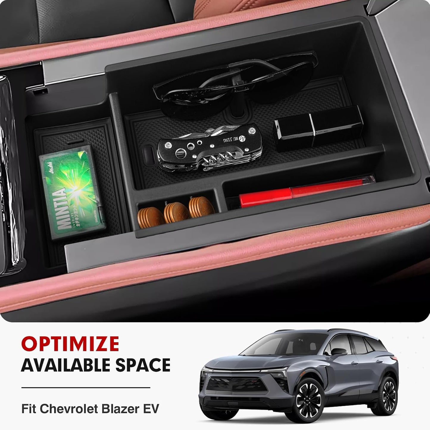 Organiz. consola central Chevrolet Blazer EV 24-26