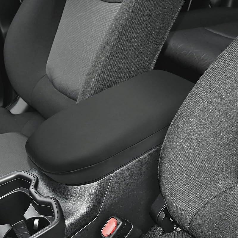 Funda reposabrazos consola Toyota RAV4 cuero negro