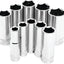 Set 10 Pzas Llaves Profundas SAE 3/8"