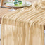 Camino mesa gasa 10ft arena boho transparente para boda