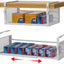 2 Cestas colgar gabinete soporte elástico 14.9-22.6pulg