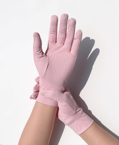 Guantes conducción delgados UPF 50 mujer