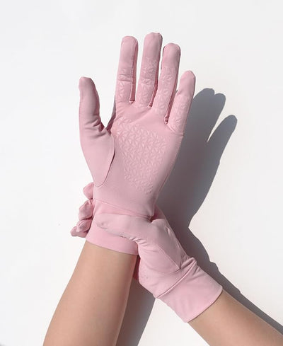 Guantes conducción delgados UPF 50 mujer