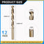 Broca Jobber M2 acero alta velocidad 23/64" 135° pack 12