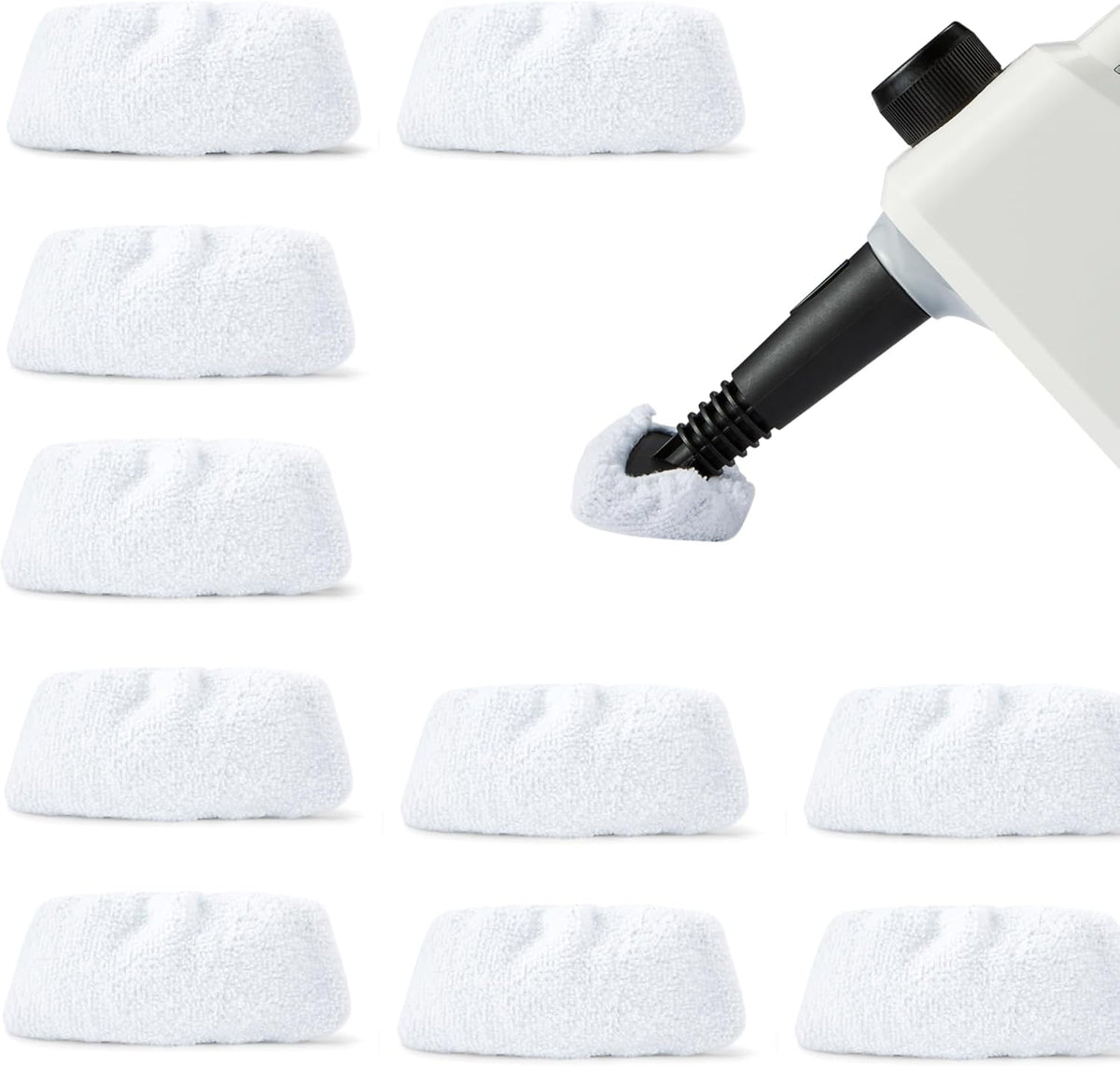 Paquete 10 Paños Microfibra Universales para Vapor