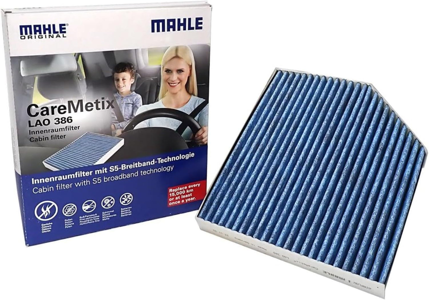 Filtro aire cabina Lao 386 Caremetix